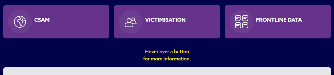 country page with 3 data tab buttons